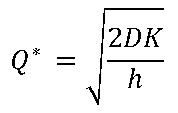 Экономичный размер заказа (формула Уилсона, EOQ-модель)